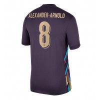 Maglie da calcio Inghilterra Alexander-Arnold #8 Seconda Maglia Europei 2024 Manica Corta